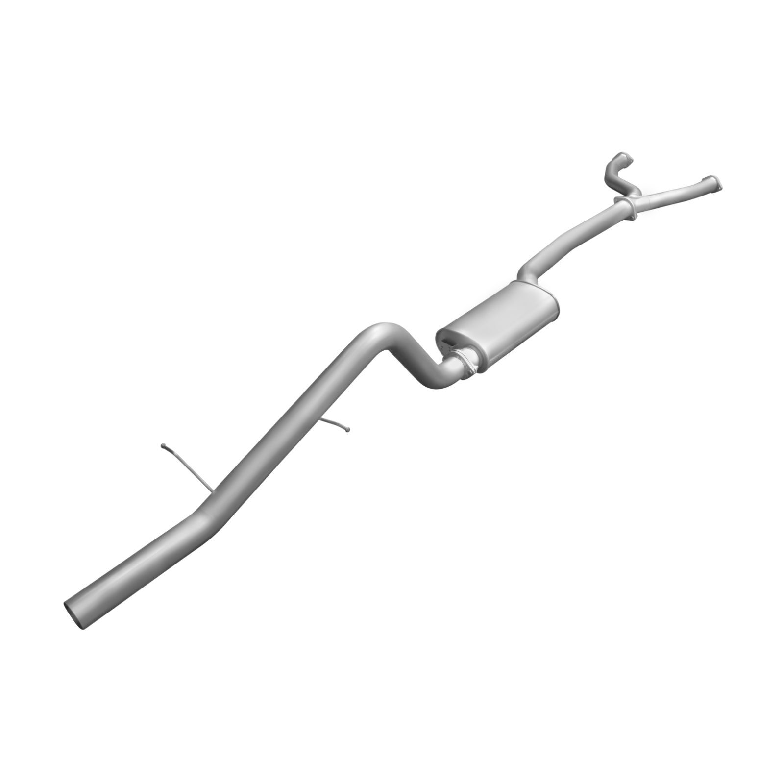 Manta Ford Falcon AU V8 Ute 3in CatBack Muffler/Tailpipe Aluminised Steel image