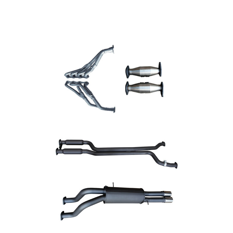 Manta Ford Falcon AU V8 Ute 2.5in Dual With Extractors Hotdog/Muffler image