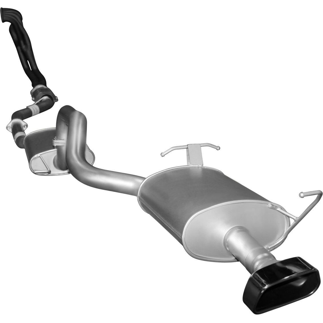 Manta Ford Falcon BA BF XR6 Sedan Full System Muffler/Muffler Aluminised Steel image