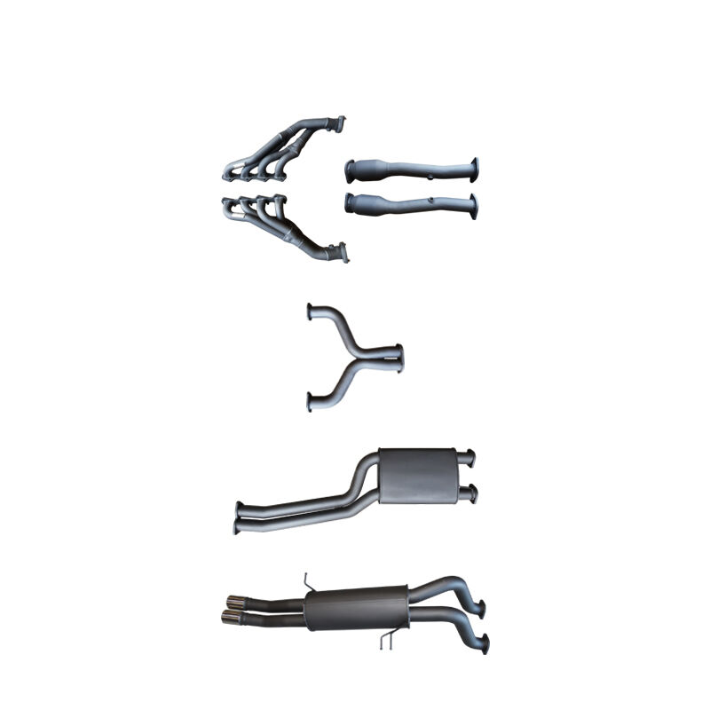 Manta Ford Falcon BA BF V8 4V Ute 2.5in Dual With Extractors Muffler/Muffler image