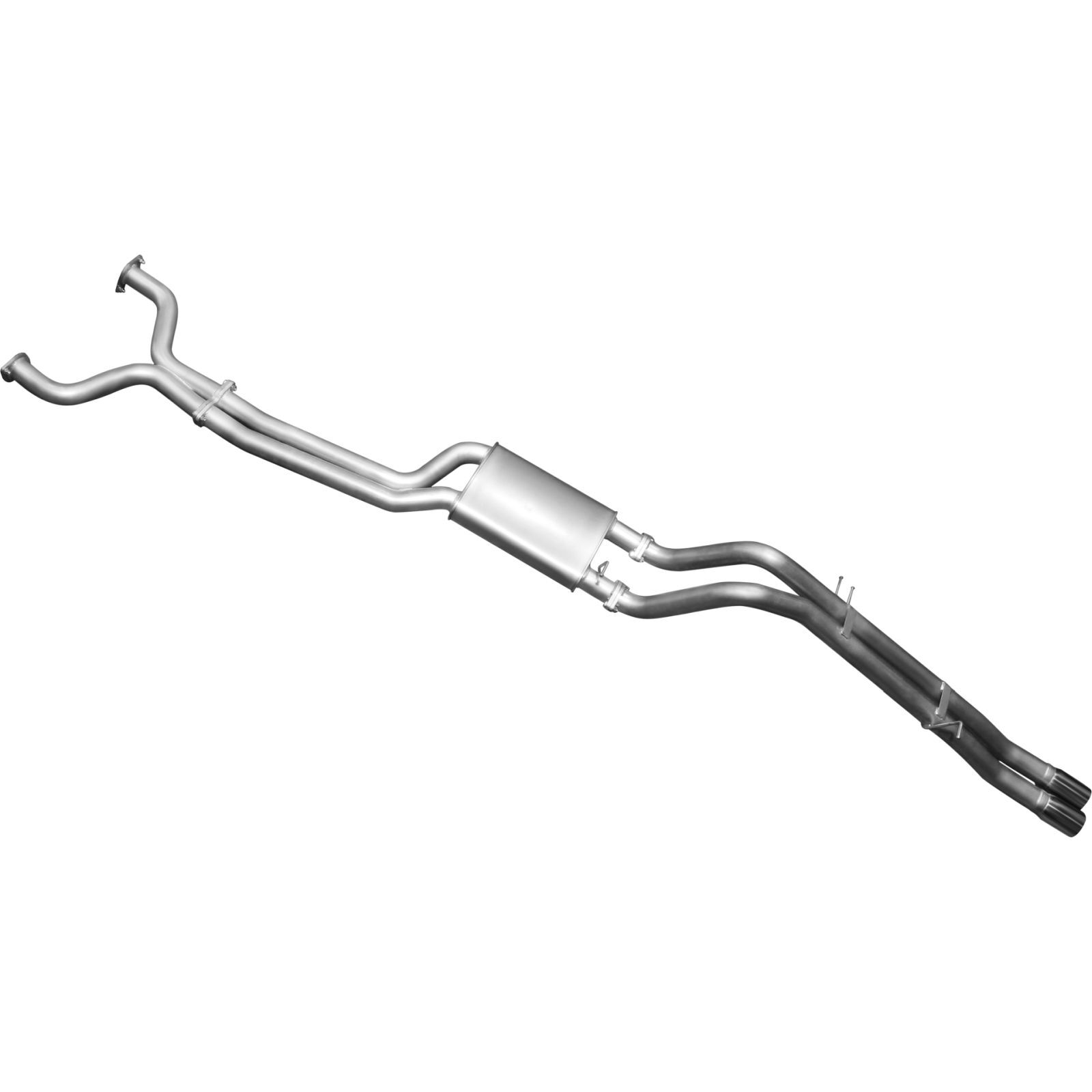 Manta Ford Falcon BA BF V8 RTV Ute 2.5in CatBack Muffler/Tailpipe Aluminised Steel image