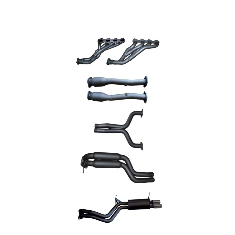 Manta Ford Falcon FG V8 Sedan 2.5in Dual With Extractors Hotdog/Muffler image