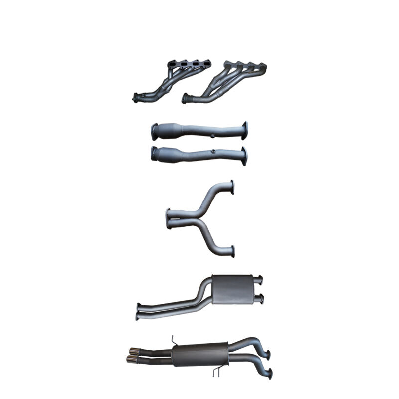 Manta Ford Falcon FG 5.4L V8 Ute 2.5in Dual With Extractors Muffler/Muffler image