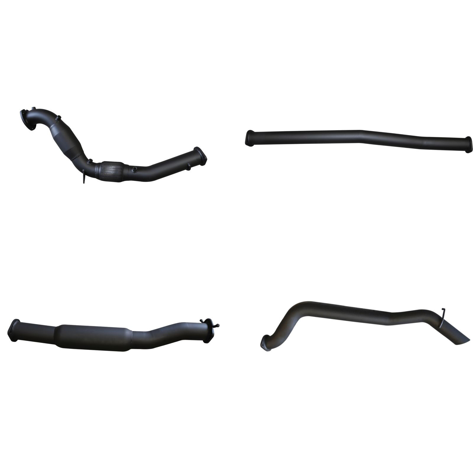 Manta Ford PX2 Ranger 3.2L Turbo Back With Cat, Hotdog Aluminised Steel image