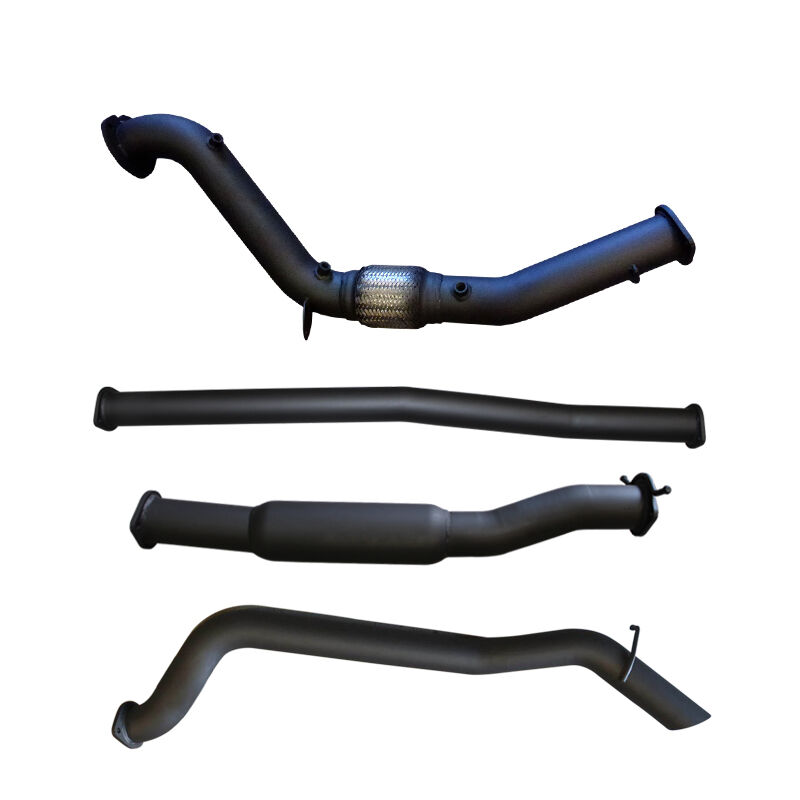 Manta Ford PX2 Ranger 3.2L Turbo Back Without Cat, Hotdog Aluminised Steel image