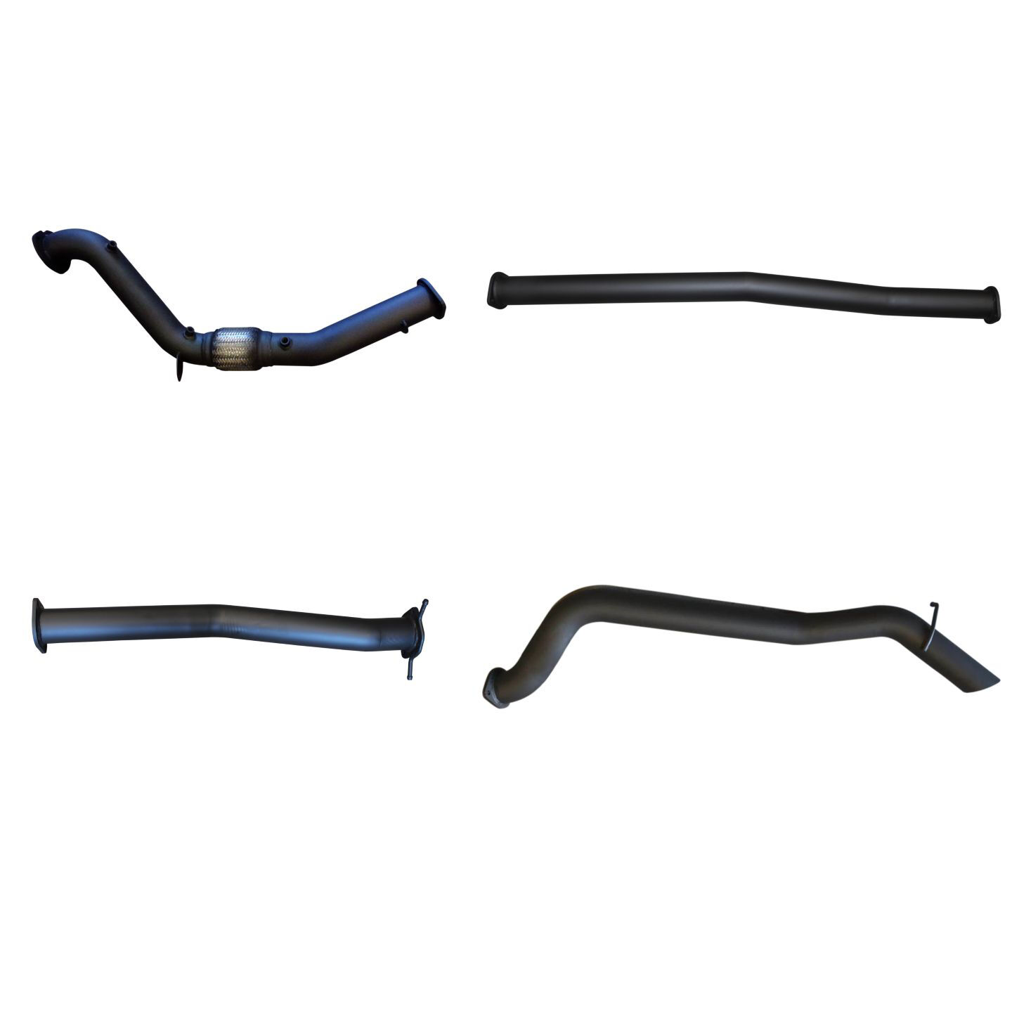 Manta Ford PX2 Ranger 3.2L Turbo Back Without Cat & Without Muffler Aluminised Steel image