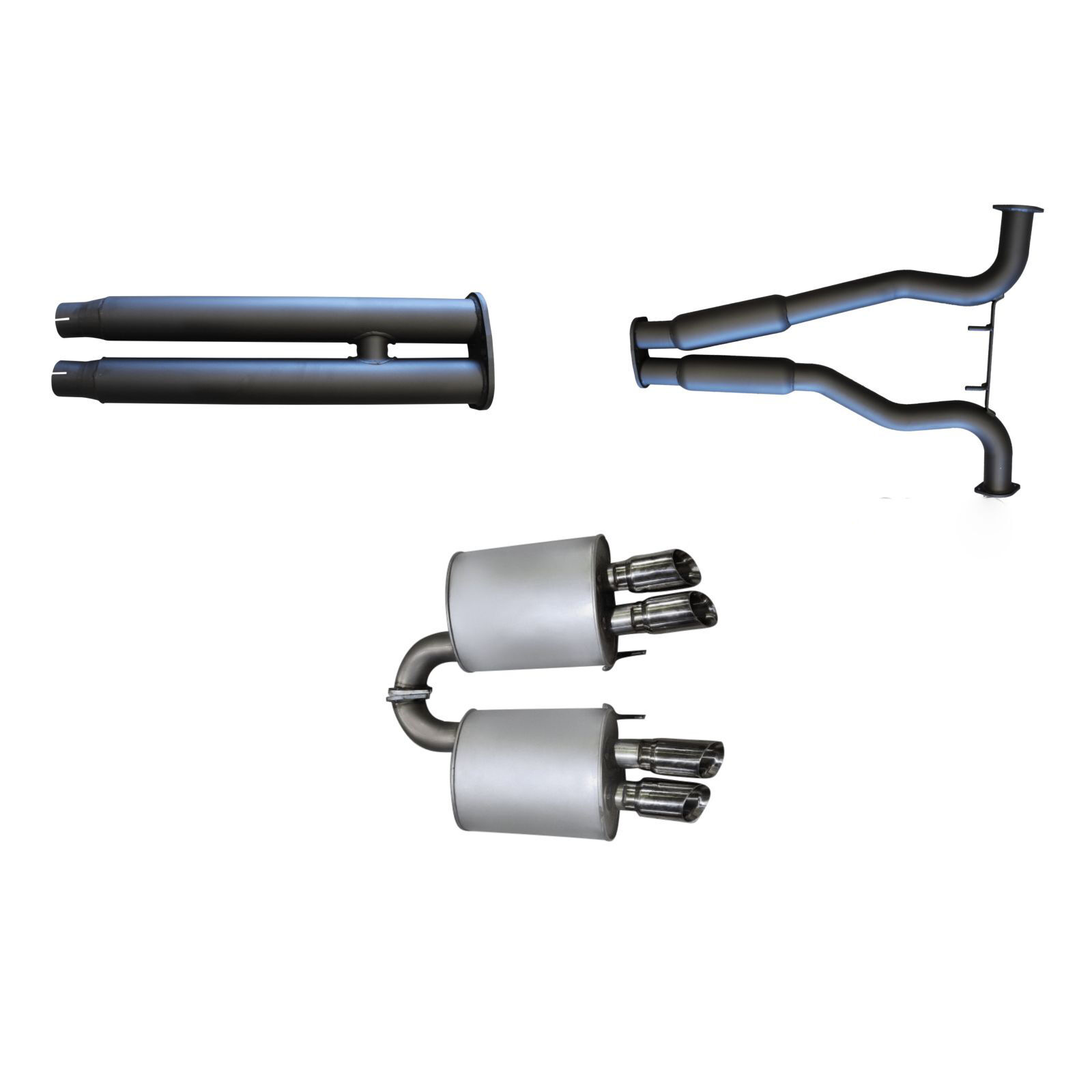 Manta Ford Falcon BA - BF XR6 & FG XT, XR6 Sedan Non Turbo Rear Muffler Delete image
