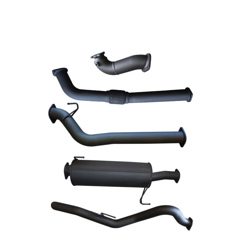 Manta Holden Colorado RC 3.0L 08 - 10 LWB Without Cat & With Muffler Aluminised Steel image