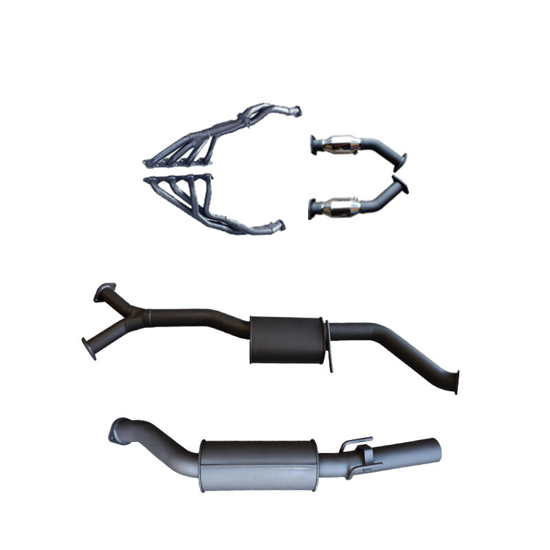Manta Holden Commodore VT 5L Sedan 3in Single With Extractors Muffler/Muffler image
