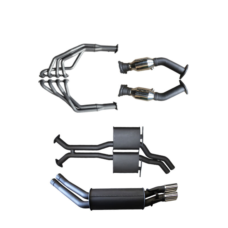 Manta Holden Commodore VT - VZ V8 Sedan 2.5in Dual With Extractors Muffler/Muffler image