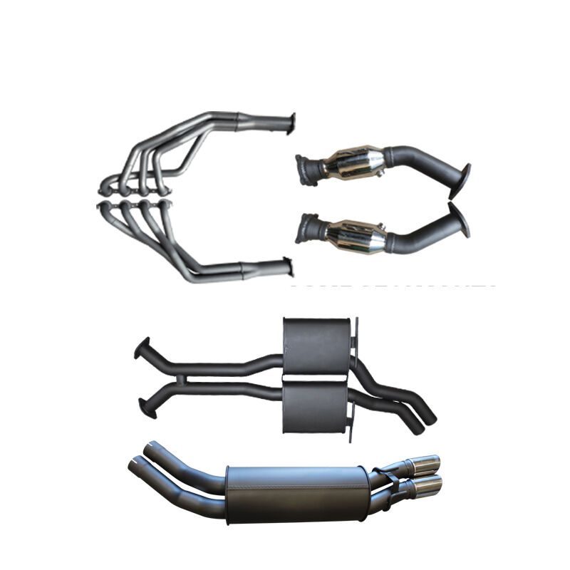 Manta Holden VX VY V8 Monaro 2.5in Dual With Extractors Muffler/Muffler image