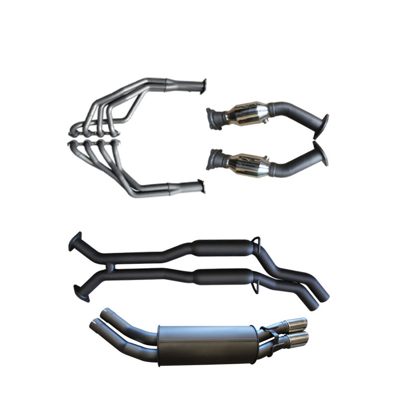 Manta Holden VX VY V8 Monaro 2.5in Dual With Extractors Hotdog/Muffler image