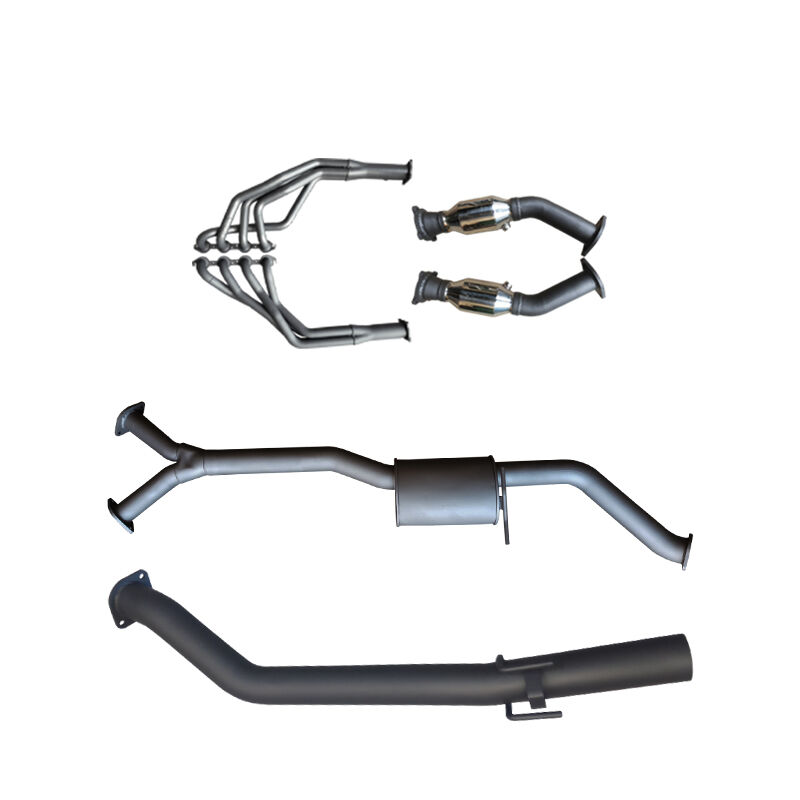 Manta Holden VU VY VZ V8 Ute 3in Single With Extractors Muffler/Tailpipe image