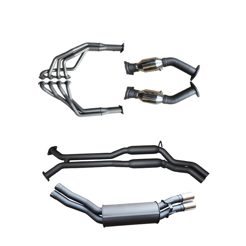 Manta Holden VU VY VZ V8 Ute 2.5in Dual With Extractors Hotdog/Muffler image