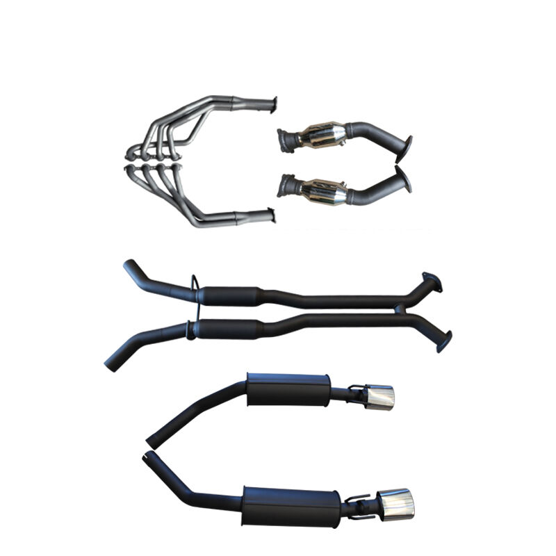 Manta Holden VU VY VZ V8 Ute 2.5in L & R With Extractors Hotdog/Muffler image
