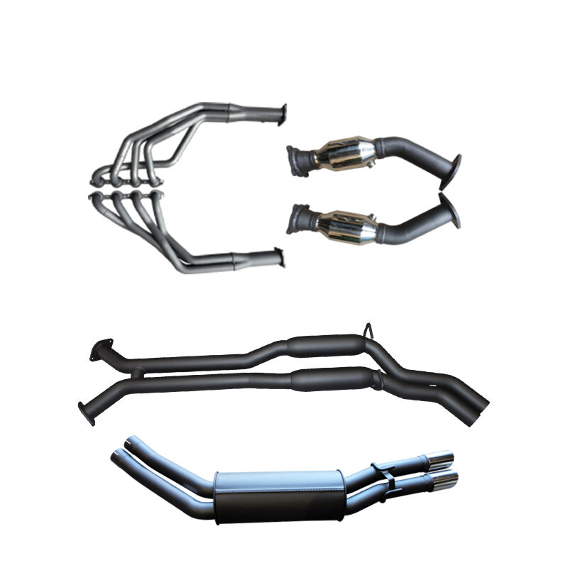 Manta Holden WH Statesman V8 2.5in Dual With Extractors Hotdog/Muffler image