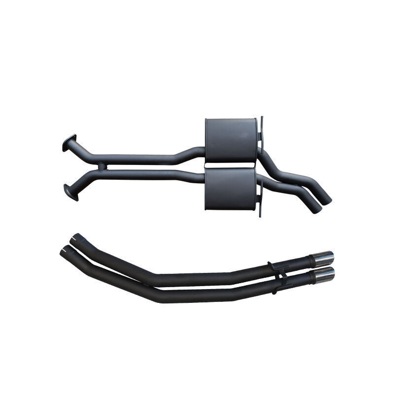Manta Holden WH Statesman V8 3in Dual With 1 7/8 in Extractors Muffler/Muffler image