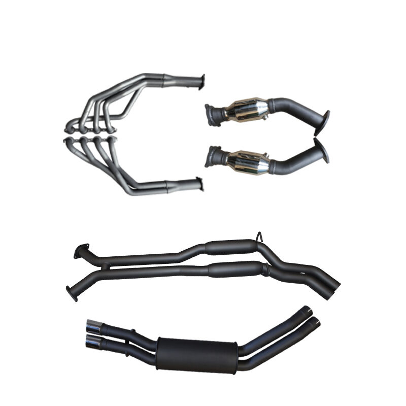 Manta Holden WK WL S/MAN V8 2.5in Dual With Extractors Hotdog/Muffler image