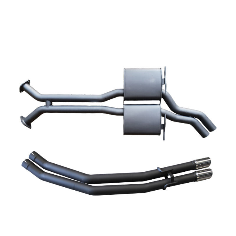 Manta Holden WK WL Statesman V8 3in Dual With 1 7/8 in Extractors Hotdog/Muffler image