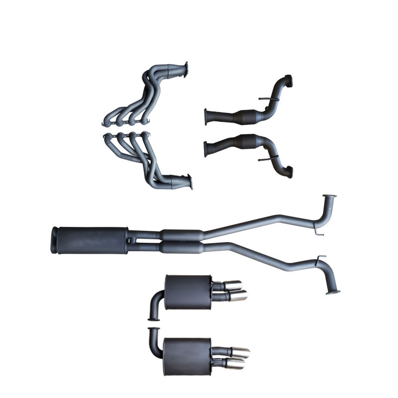 Manta Holden Commodore VF V8 Sedan Wagon 2.5in With Extractors Muffler/Muffler Aluminised Steel image