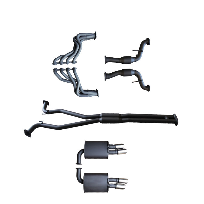 Manta Holden Commodore VF V8 Sedan Wagon 2.5in With Extractors Hotdog/Muffler Aluminised Steel image