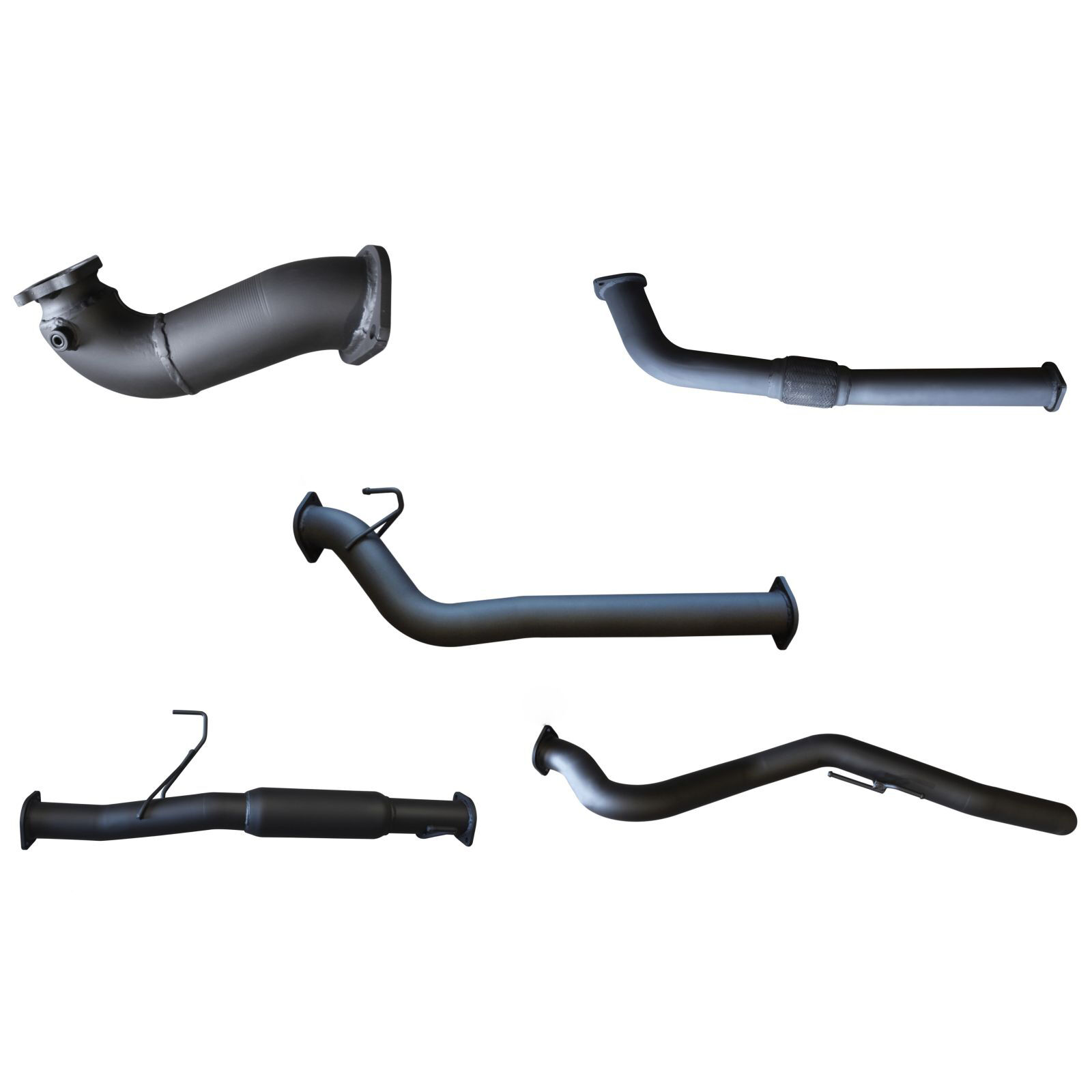 Manta Holden Colorado RC 3.0L 08 - 10 LWB Without Cat & With Hotdog Aluminised Steel image