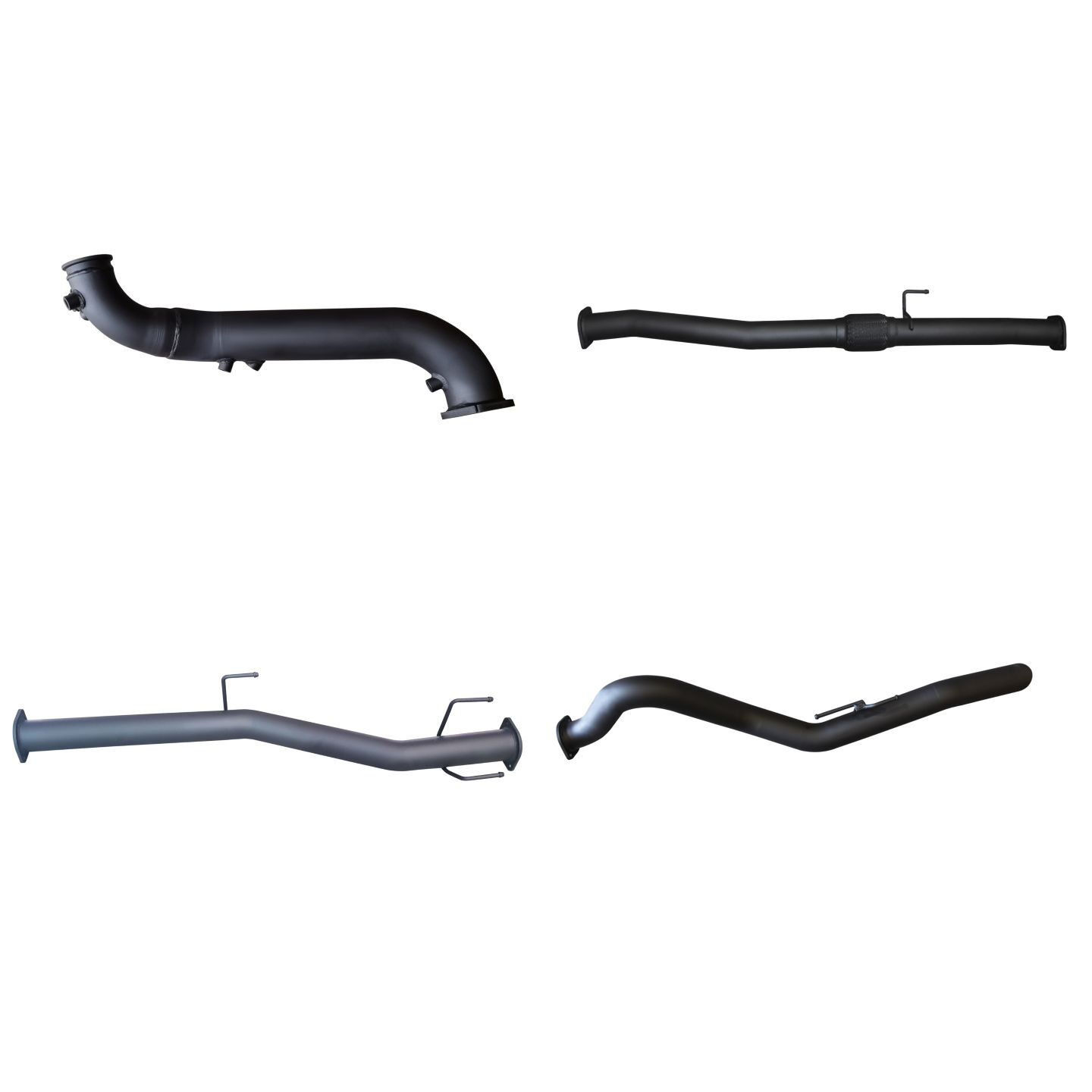 Manta Isuzu DMAX 2020 ON 3.0L Turbo Back Without Cat & Without Muffler Aluminised Steel image