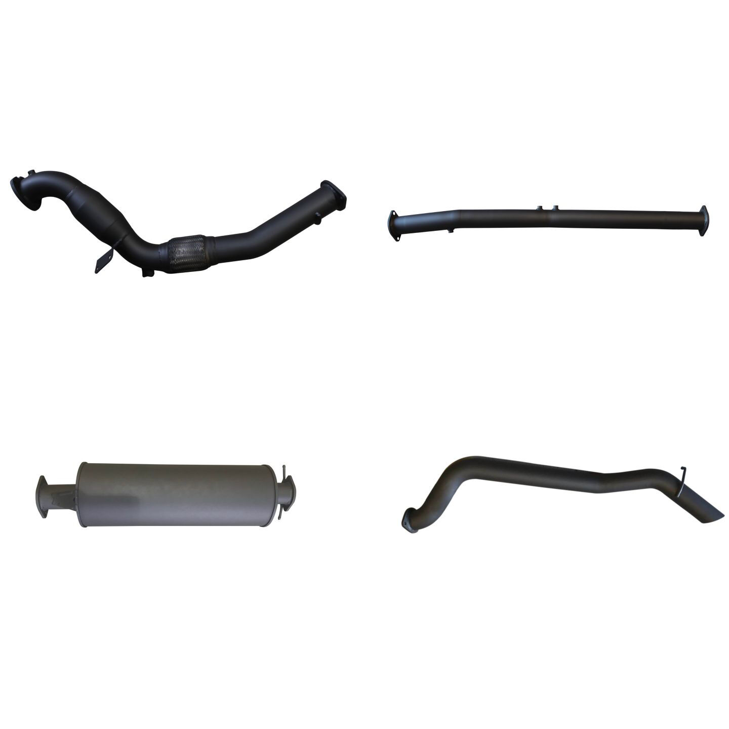 Manta Mazda BT50 DPF 3.2L With Cat, Muffler Aluminised Steel image