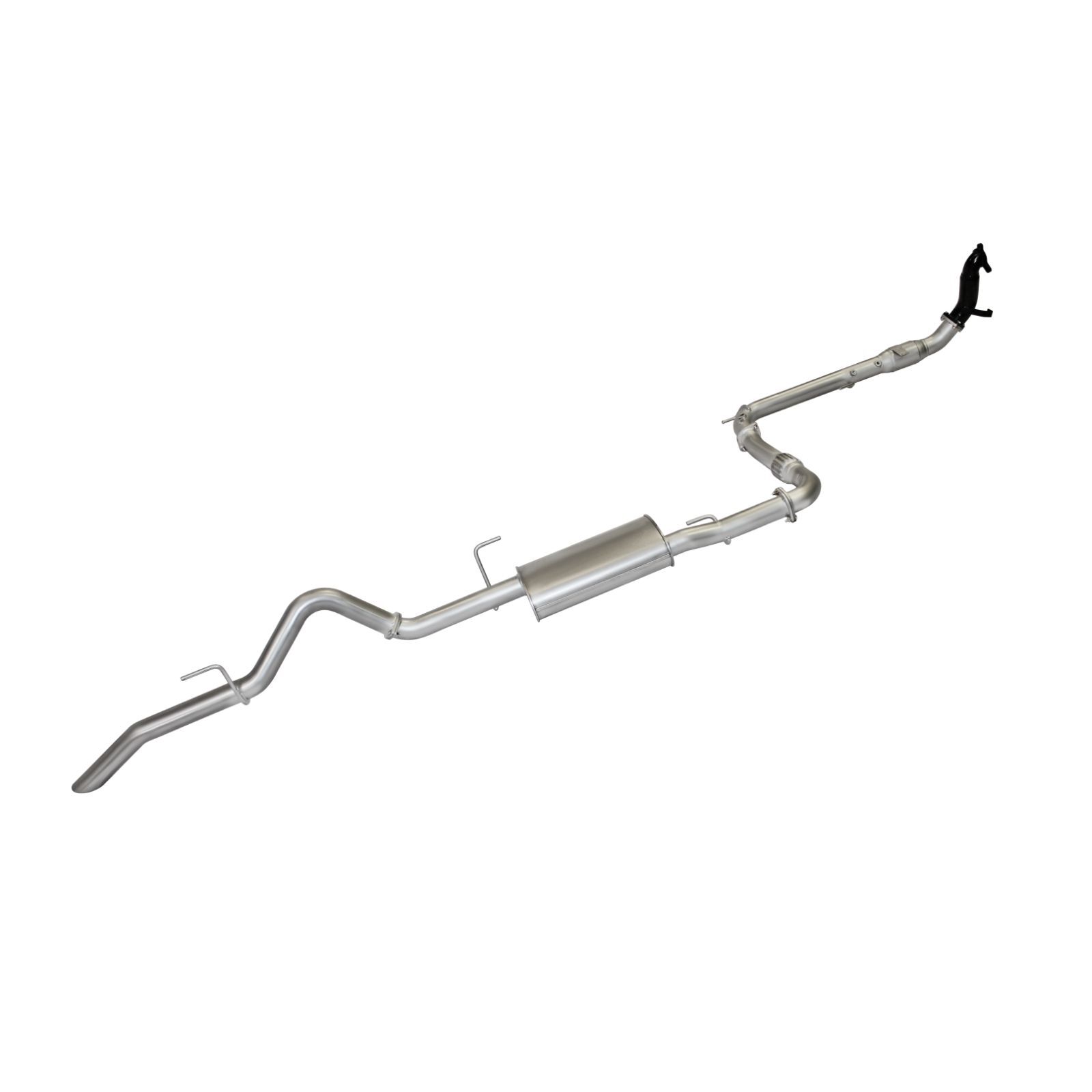 Manta Nissan Navara D40 2.5L Auto 05 - 07 With Cat R Tail Pipe Aluminised Steel image