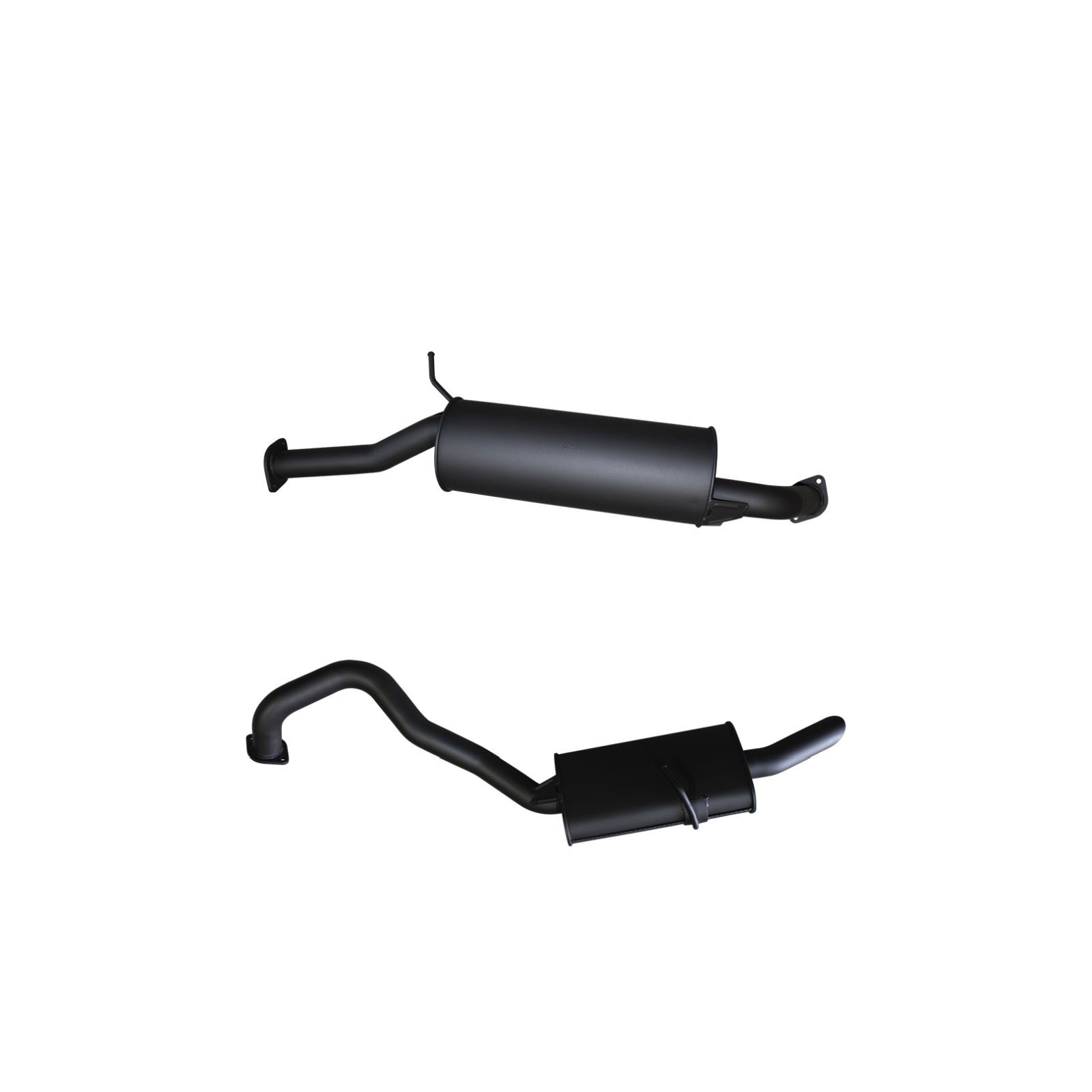 Manta Nissan Patrol GU 4.5L 2.5in Cat Back Exhaust System Muffler & Muffler Aluminised Steel image