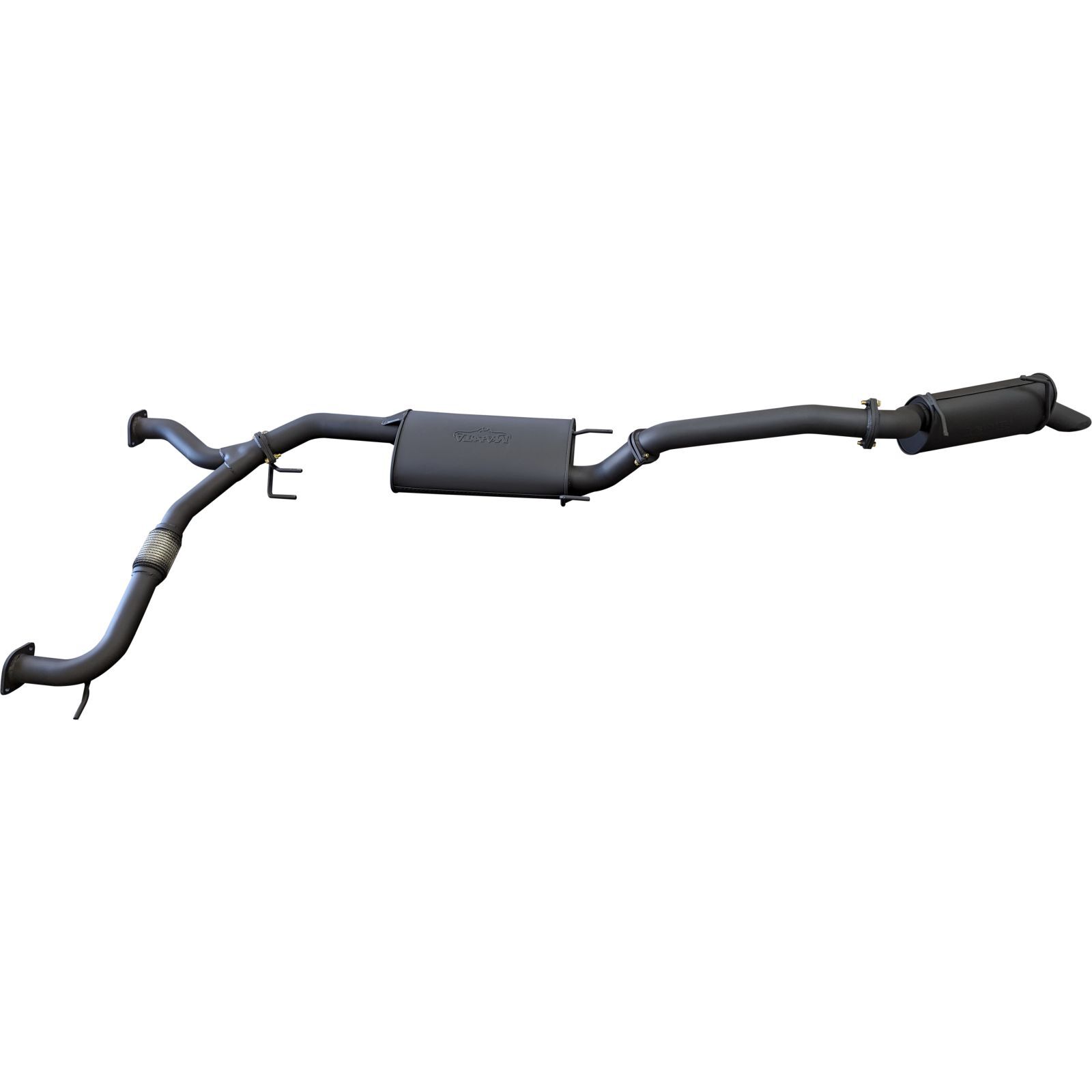 Manta Nissan Patrol Y62 V8 5.6L Wagon 3in Catback With Muffler Aluminised Steel image