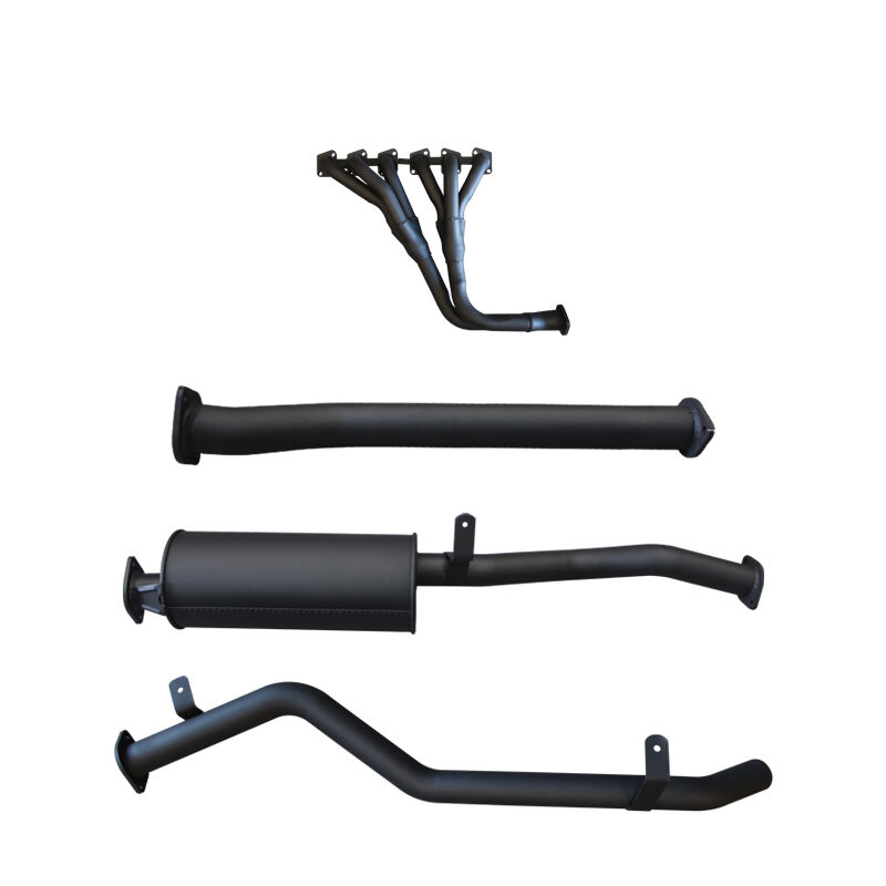 Manta Toyota GQ Patrol Leaf Spring Ute 2.5in With Extractors image