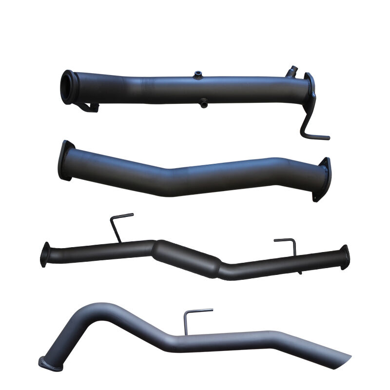 Manta Nissan Navara NP300 3in Turbo Back Exhaust System Without Cat, Hotdog Aluminised Steel image