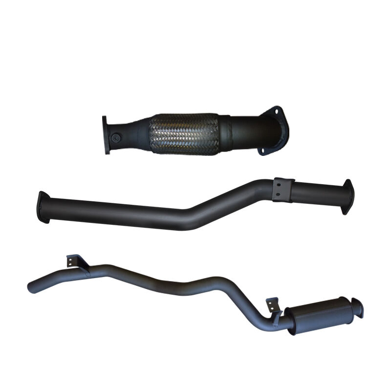 Manta Toyota Landcruiser VDJ76 V8 Wagon 3in Without Cat, Rear Muffler image