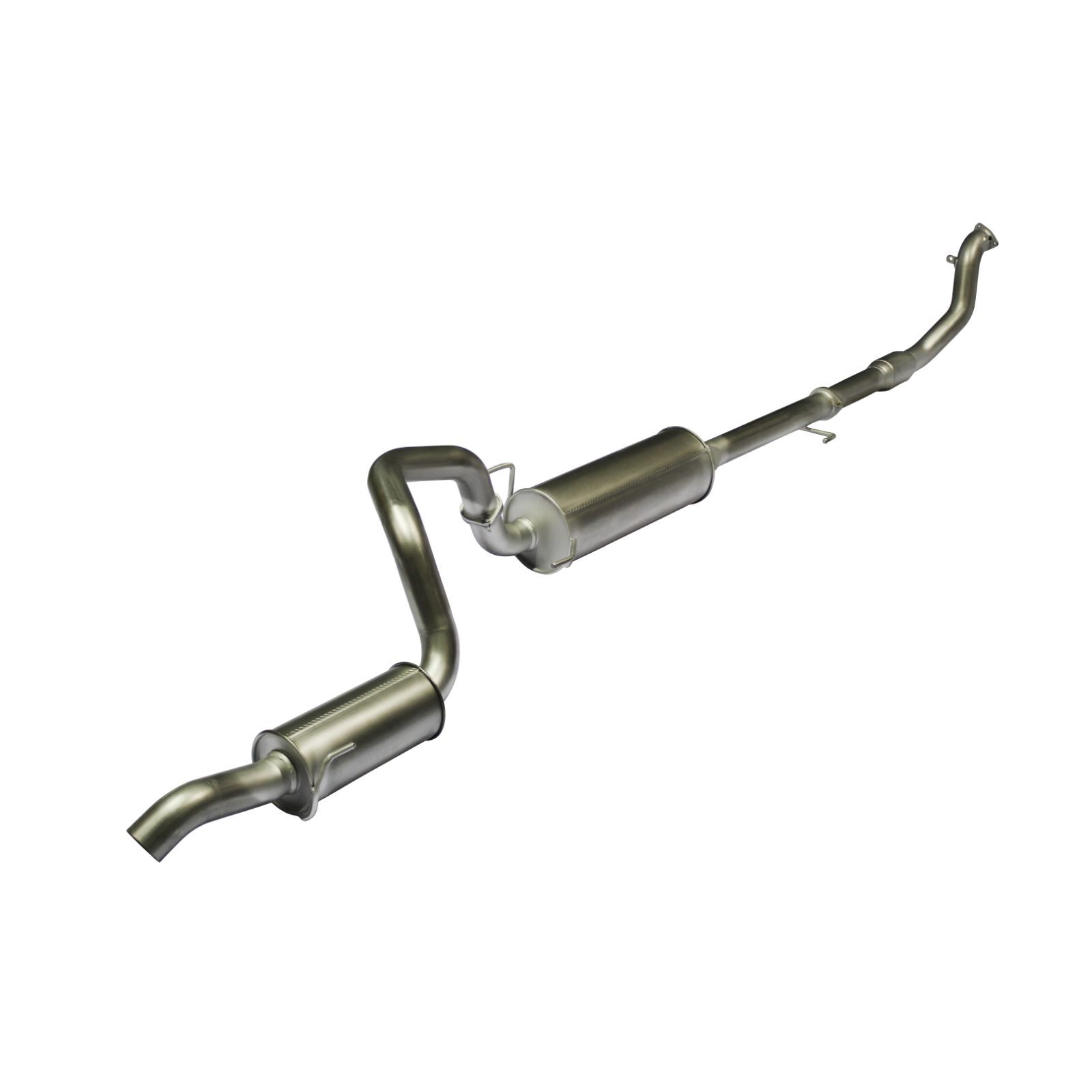 Manta Toyota Prado KDJ120 150 3.0L D4D 3in With Cat Aluminised Steel image