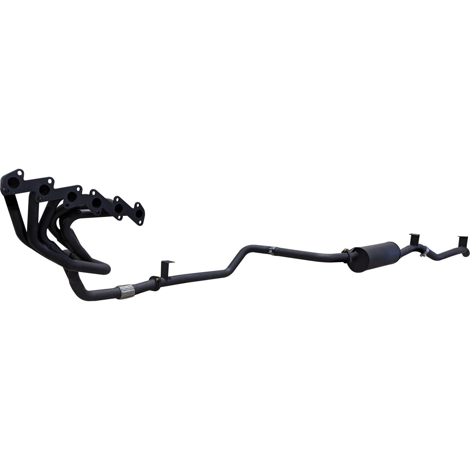 Manta Toyota Landcruiser HZJ75, 78 LandCruiser Extractors & 2.5in Aluminised Steel image