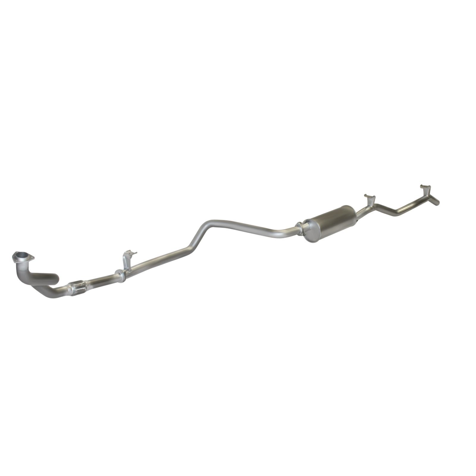Manta Toyota Landcruiser HZJ79 2.5in off Manifold Aluminised Steel image
