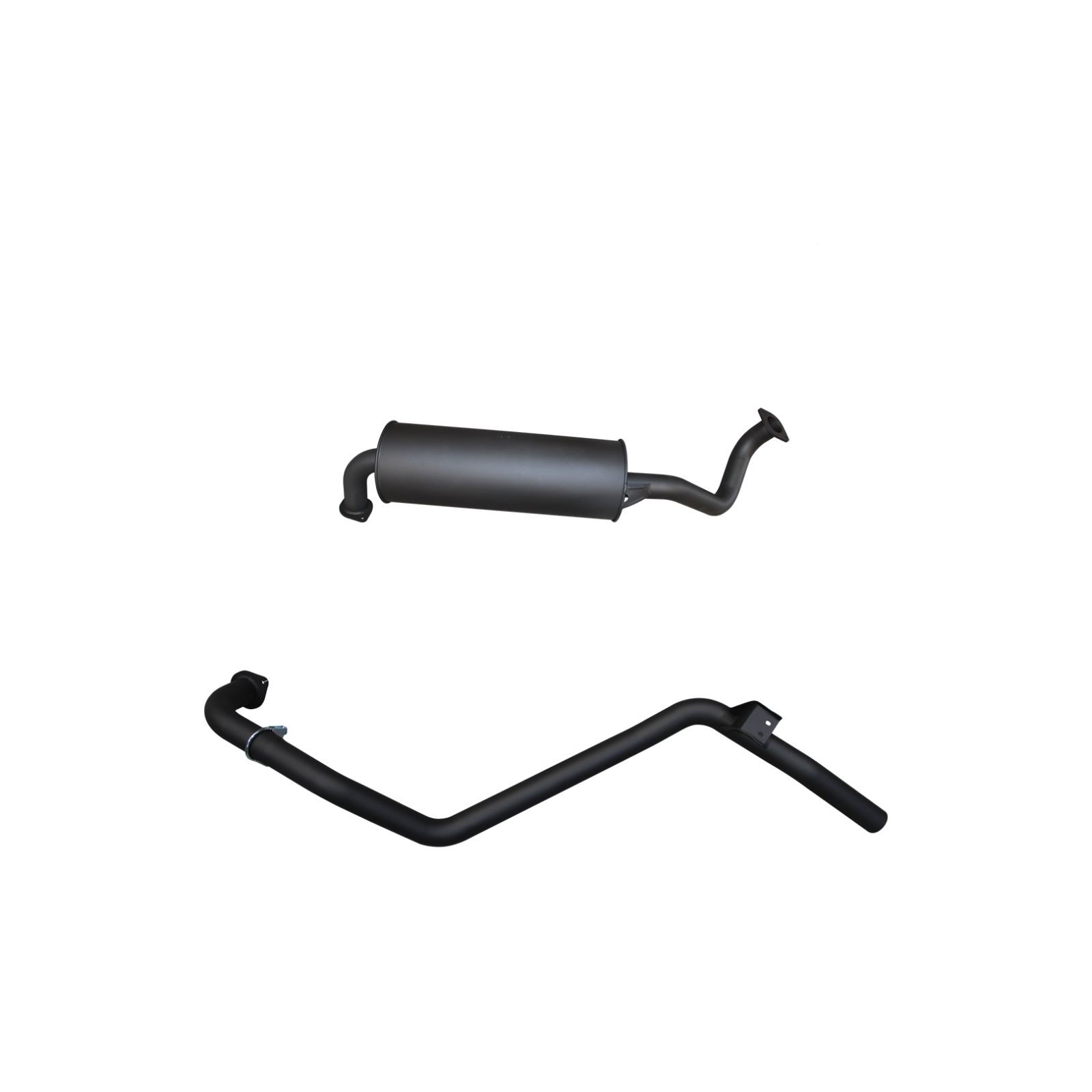 Manta Toyota Landcruiser HZJ80 Landcruiser 2.5in off Extractors Aluminised Steel image