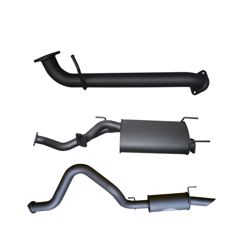 Manta UZJ100 Landcruiser 4.7L V8 3in Cat Back Exhaust With Centre & Rear Muffler Aluminised Steel image