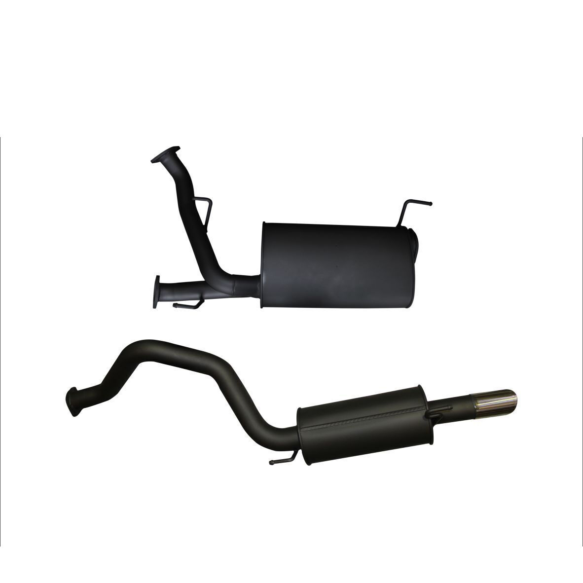 Manta Toyota Landcruiser UZJ200 4.7L V8 CatBack 3in Including Single 3¼in SS Tip Aluminised Steel image