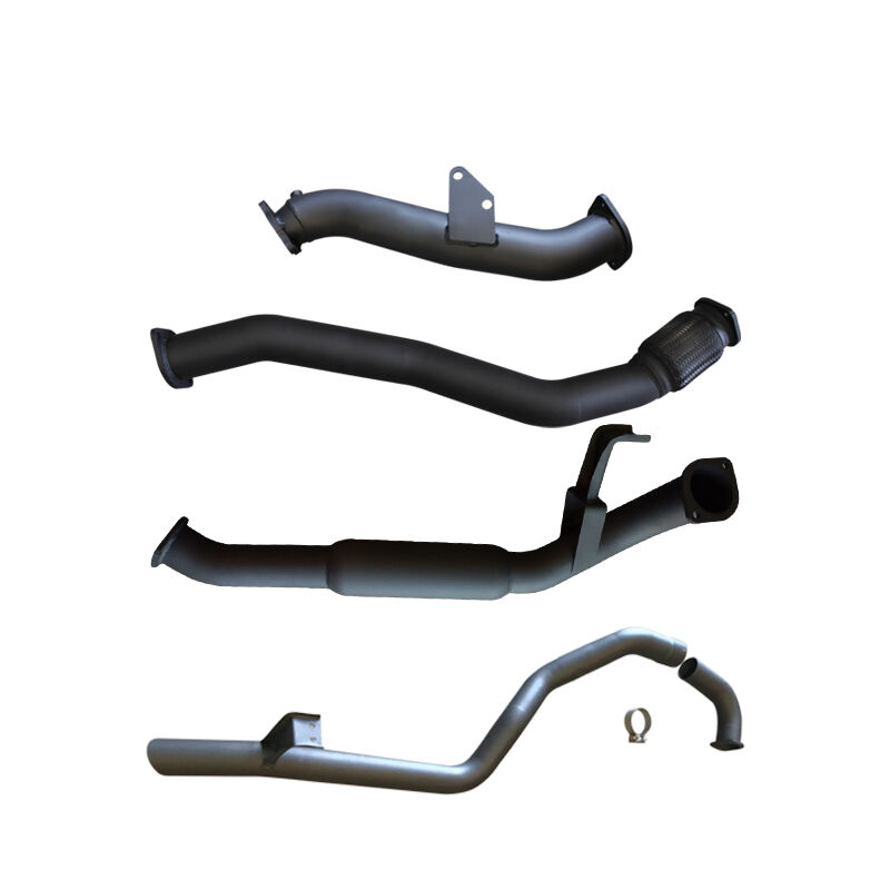 Manta Toyota Landcruiser HZJ105 DTS Turbo 3in Turbo Back with Hotdog Aluminised Steel image