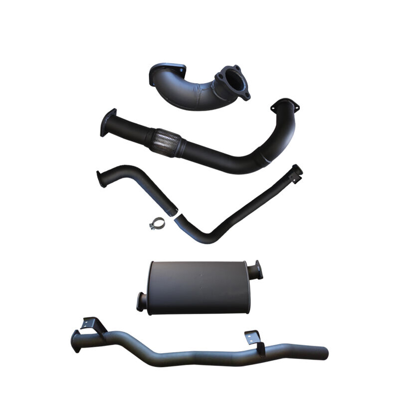 Manta Toyota Landcruiser HZJ75, 78 3in With Muffler to Suit DTS Turbo Aluminised Steel image