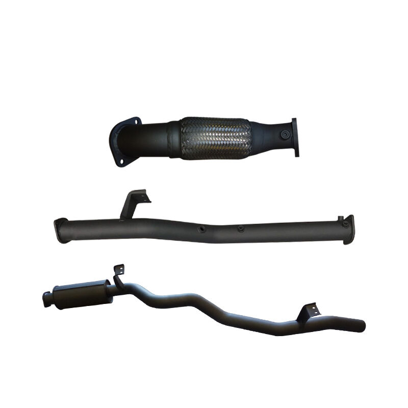 Manta Toyota Landcruiser VDJ76 V8 Wagon 3in Without Cat Rear Muffler DPF image