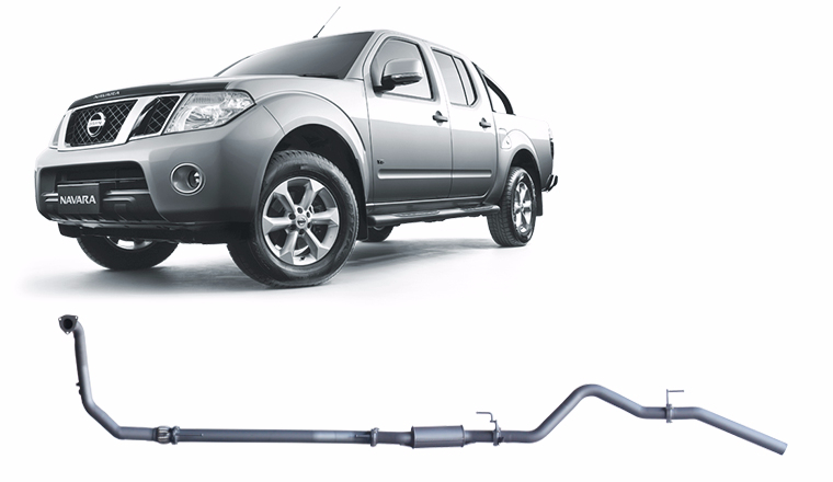 Redback Extreme Duty Exhaust for Nissan Navara D40 3.0L V6 (01/2011 - 07/2015) image