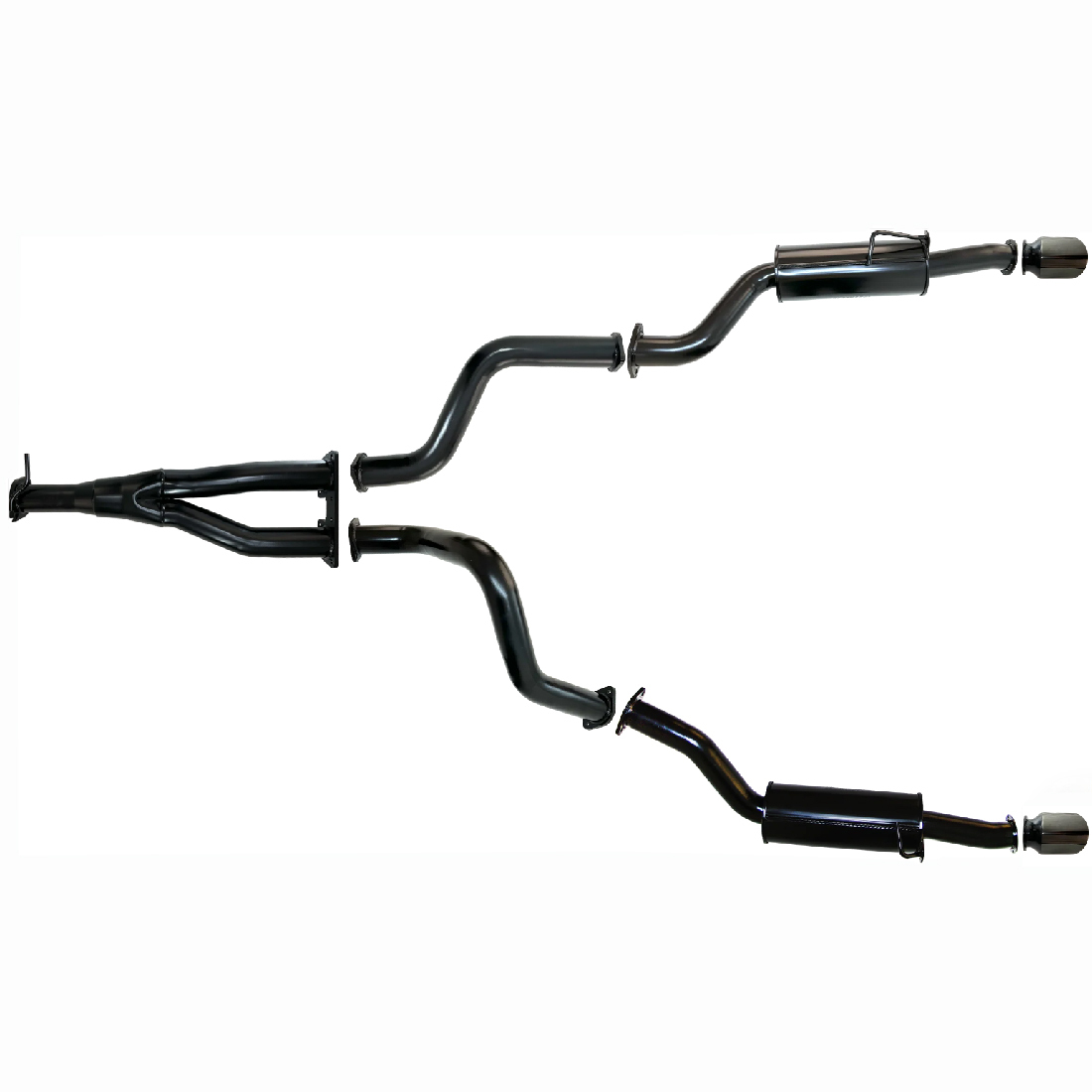 DT Ram 1500 3" Pacemaker Cat Back Exhaust with Rear Muffler Kit image