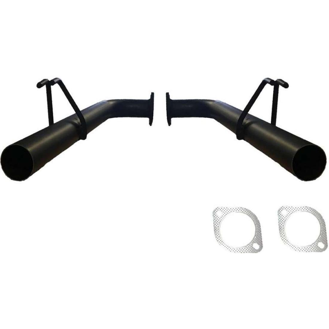 Holden Commodore VE SV6 SS SSV V8 Series 1 Ute 2.5" Rear Bolt On Muffler Eliminator Pipes image