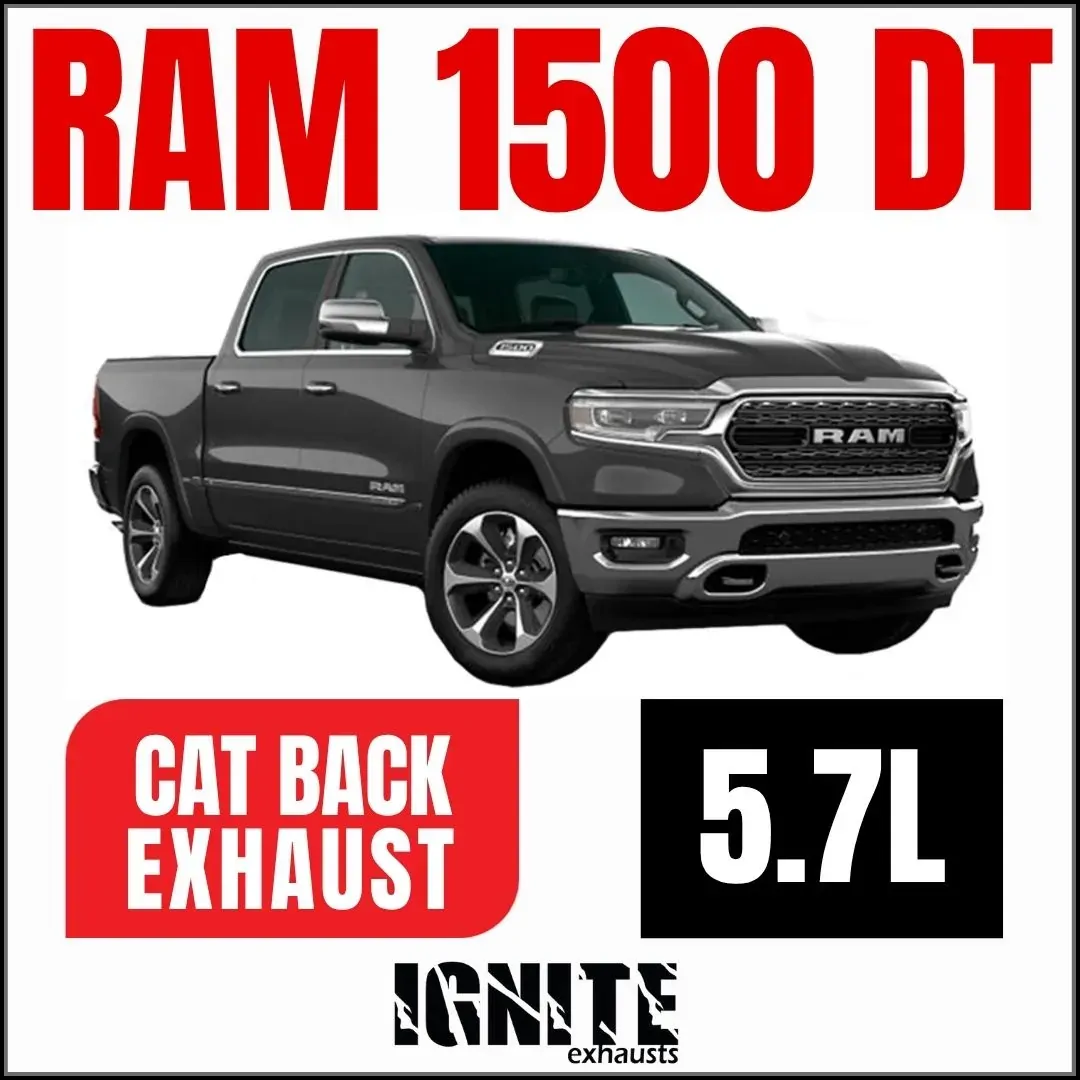 RAM DT 1500 Exhaust 5.7L V8 3 inch Cat Back Systems