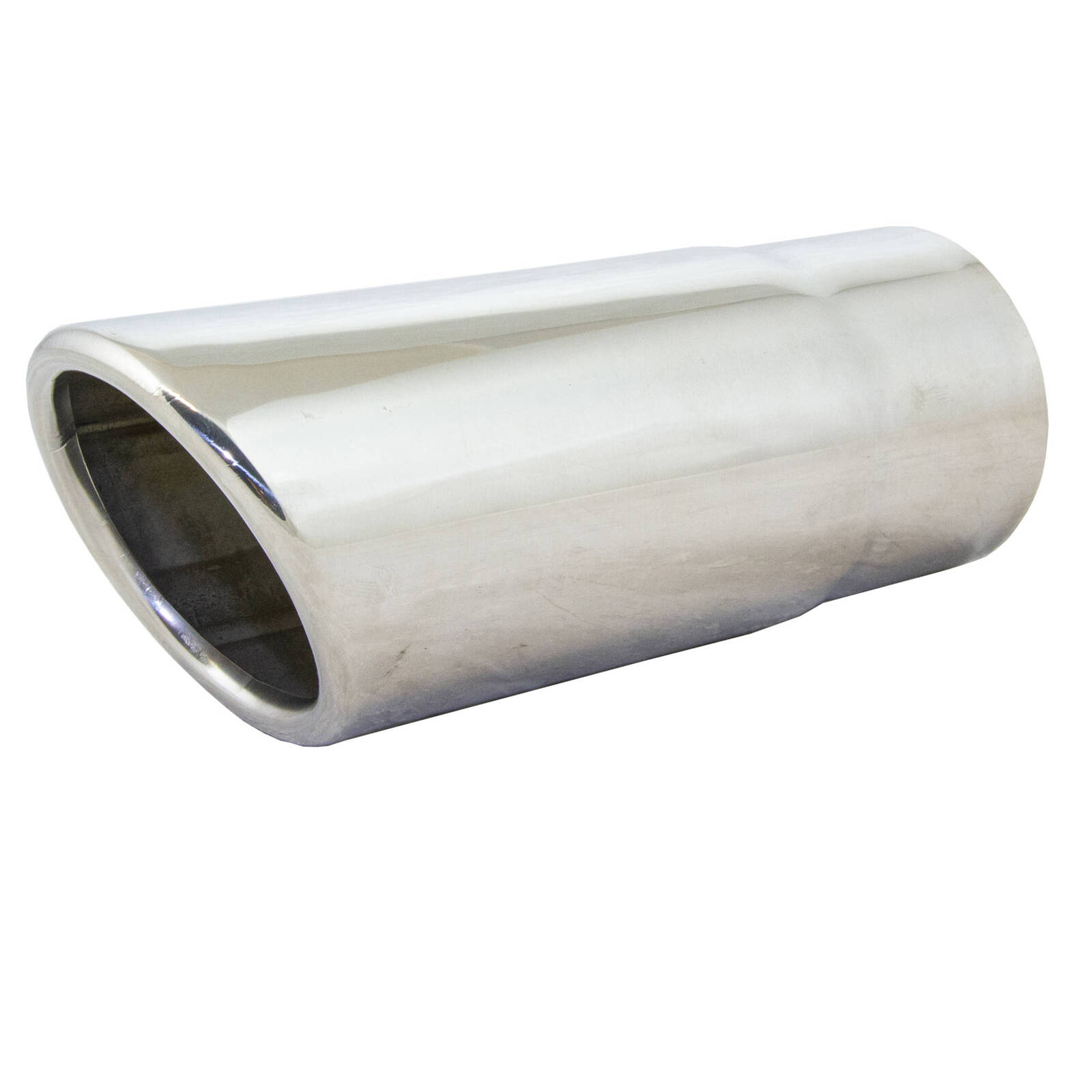 ROLLED IN ACUT RV 2 1/4" IN 2 1/2"OUT 6 1/2" LONG REDBAC 304 SS ** KNOCK ON EASY FIT ** image