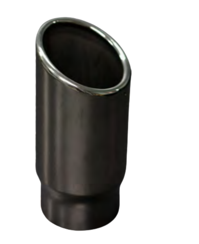 ROLLED IN ACUT RV 2 1/2" IN 3 OUT 5" LONG REDBACK304 SS image