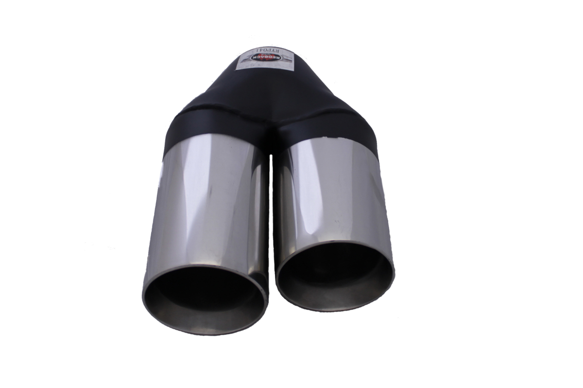 Y-PIECE INNER CONE STAGGERED In 2 1/4" (057) out 2x 3" (076) 9" LONG REDBA 304 SS image